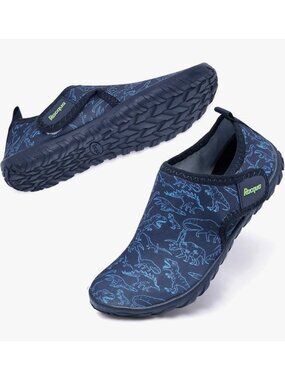 Racqua Boys Dinosaur Quick Dry Water Aqua Shoes Size 30
